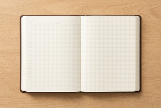 Midori Hibino Free Diary: How the Layout Works