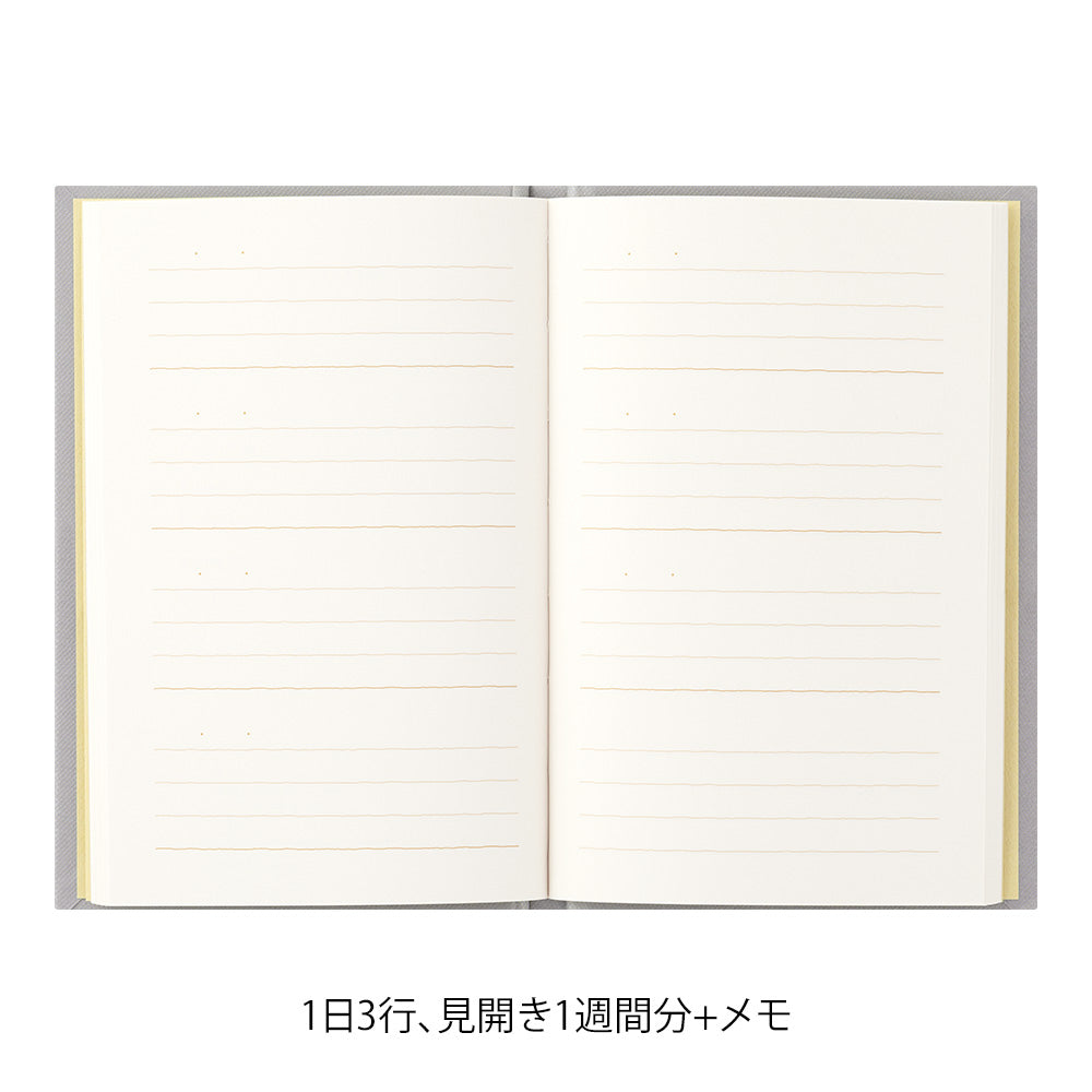 3 MINUTE DIARY Gray