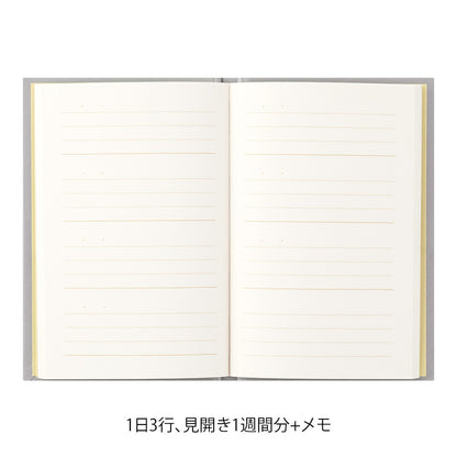 3 MINUTE DIARY Gray
