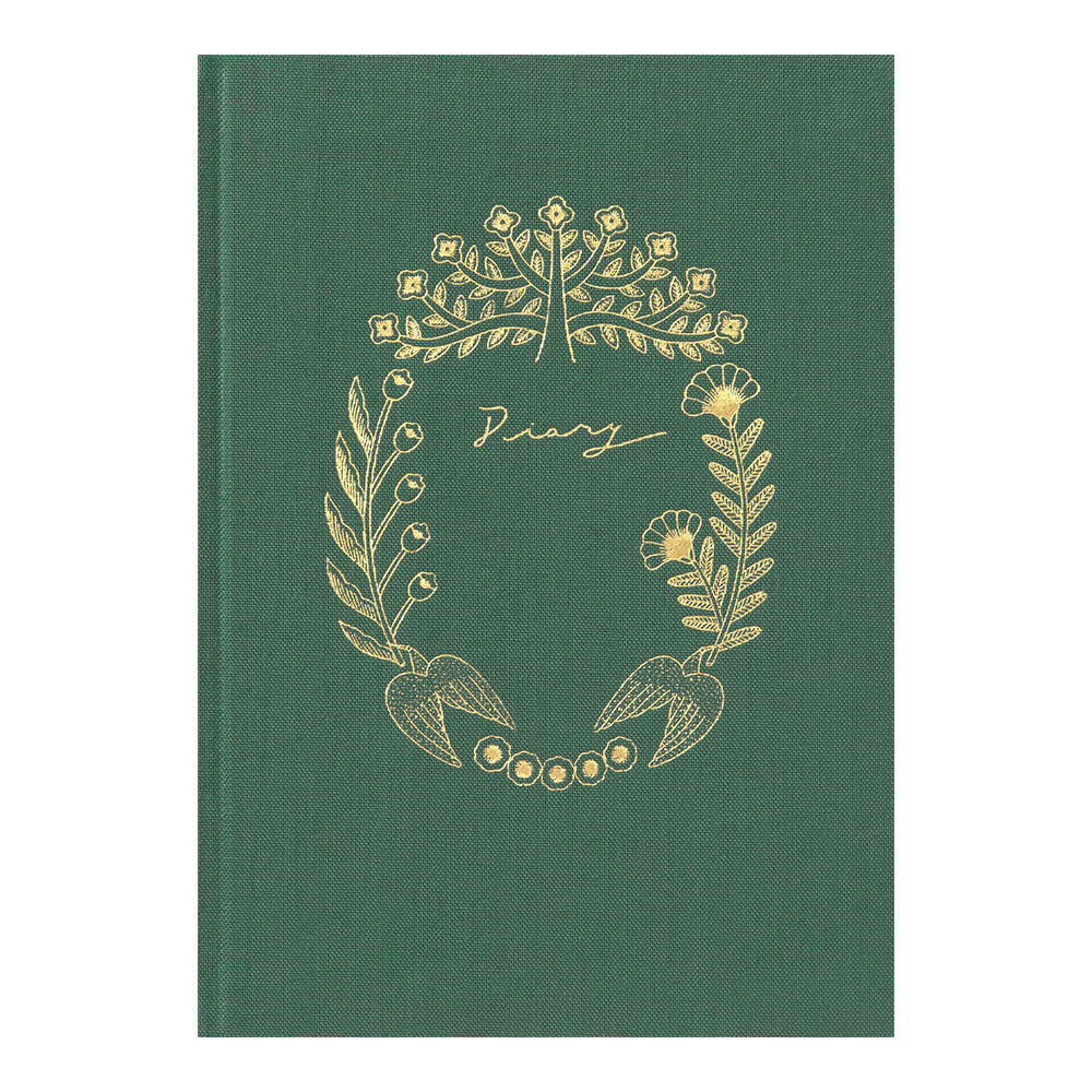 One Year Diary - Diary Soft Flower & Bird