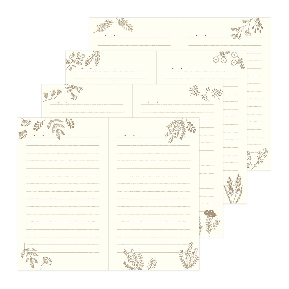 Diary 1 Day 1 Page Flower