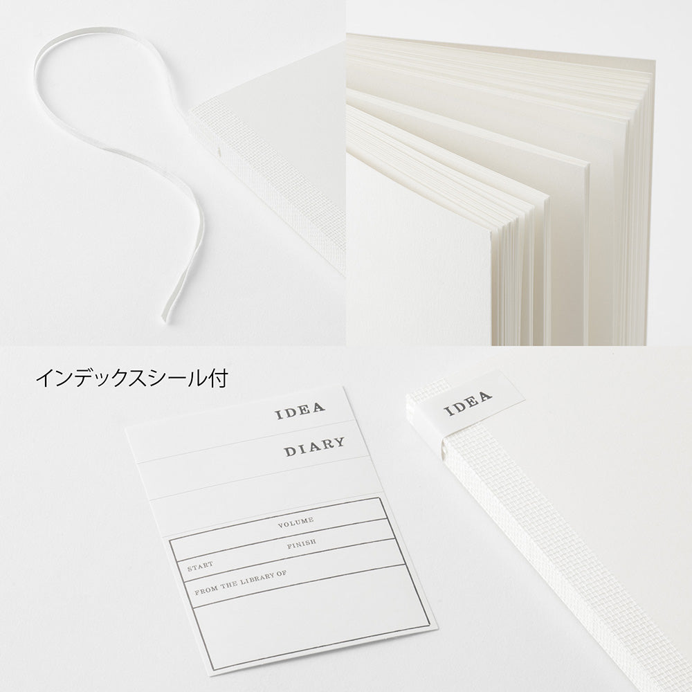 MD Notebook Cotton <A5 Square> Blank