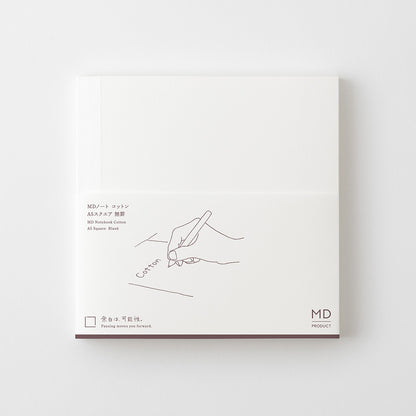 MD Notebook Cotton <A5 Square> Blank