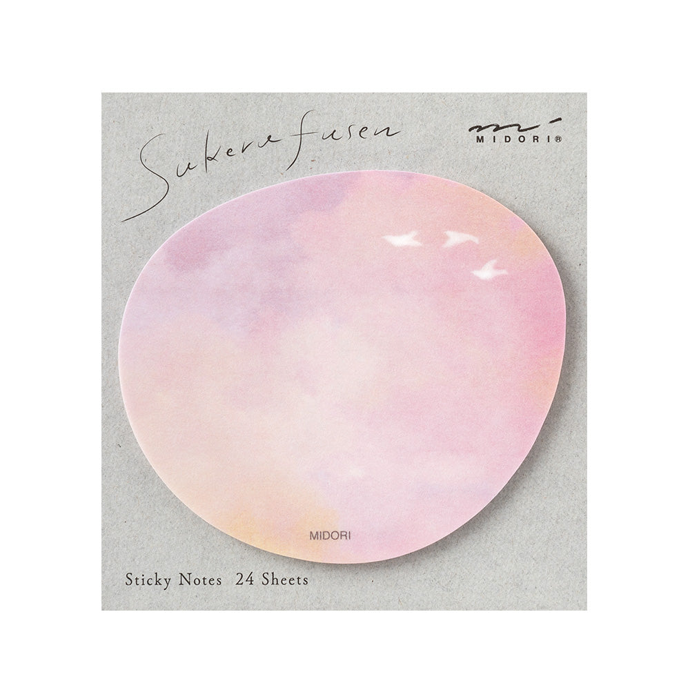 Sticky Notes Transparency Sunset