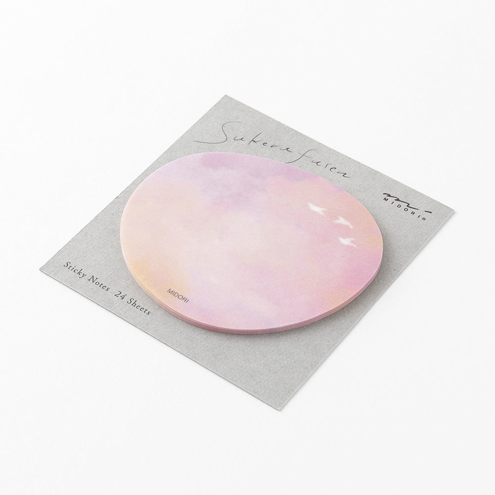 Sticky Notes Transparency Sunset