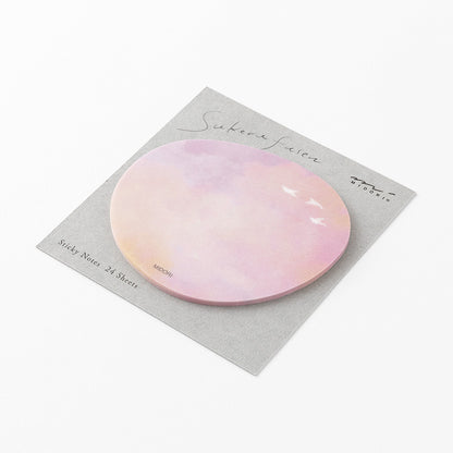 Sticky Notes Transparency Sunset