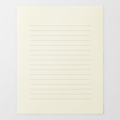 MD Letter Pad Horizontal Ruled Lines A