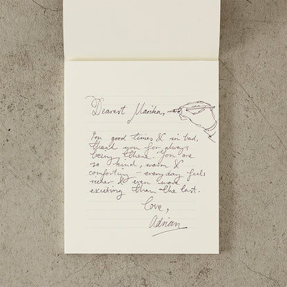 MD Letter Pad Horizontal Ruled Lines A