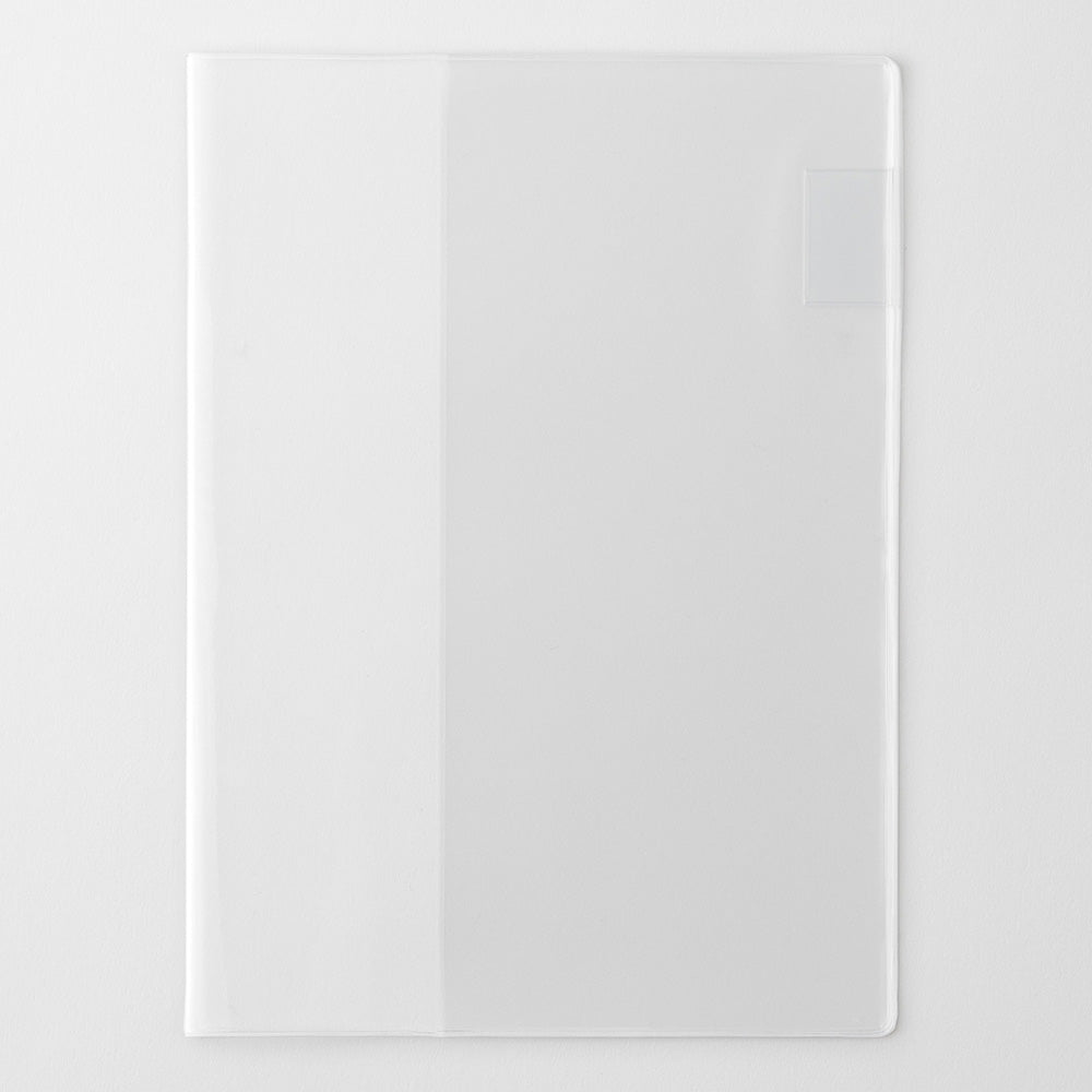 Clear glass mat on a white background